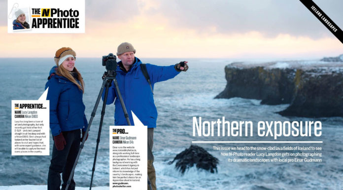 Iceland masterclass feature in N-photo magazine