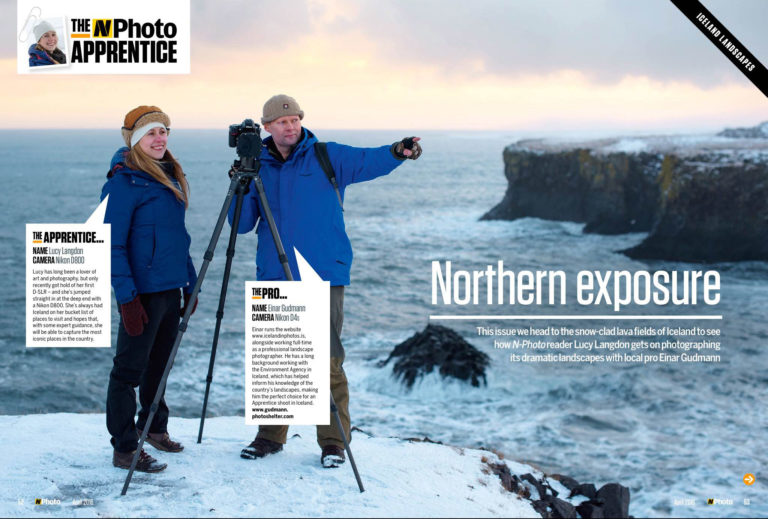 Iceland masterclass feature in N-photo magazine