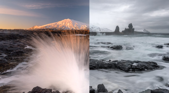 Vetrarbirtan á Snæfellsnesi Malarrif, Londrangar and Snæfellsjökull