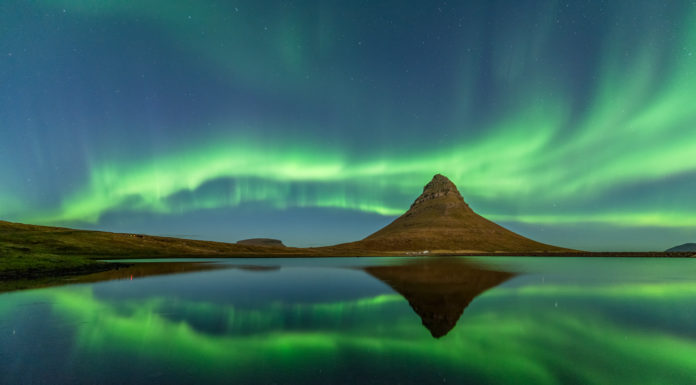 Kirkjufell from all sides and seasons for 10 years