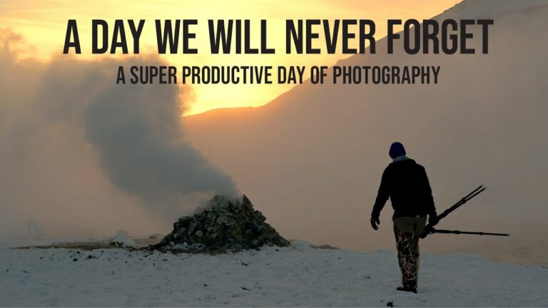Surprising subjects and our Super Productive day of Photography – A day we will never forget.