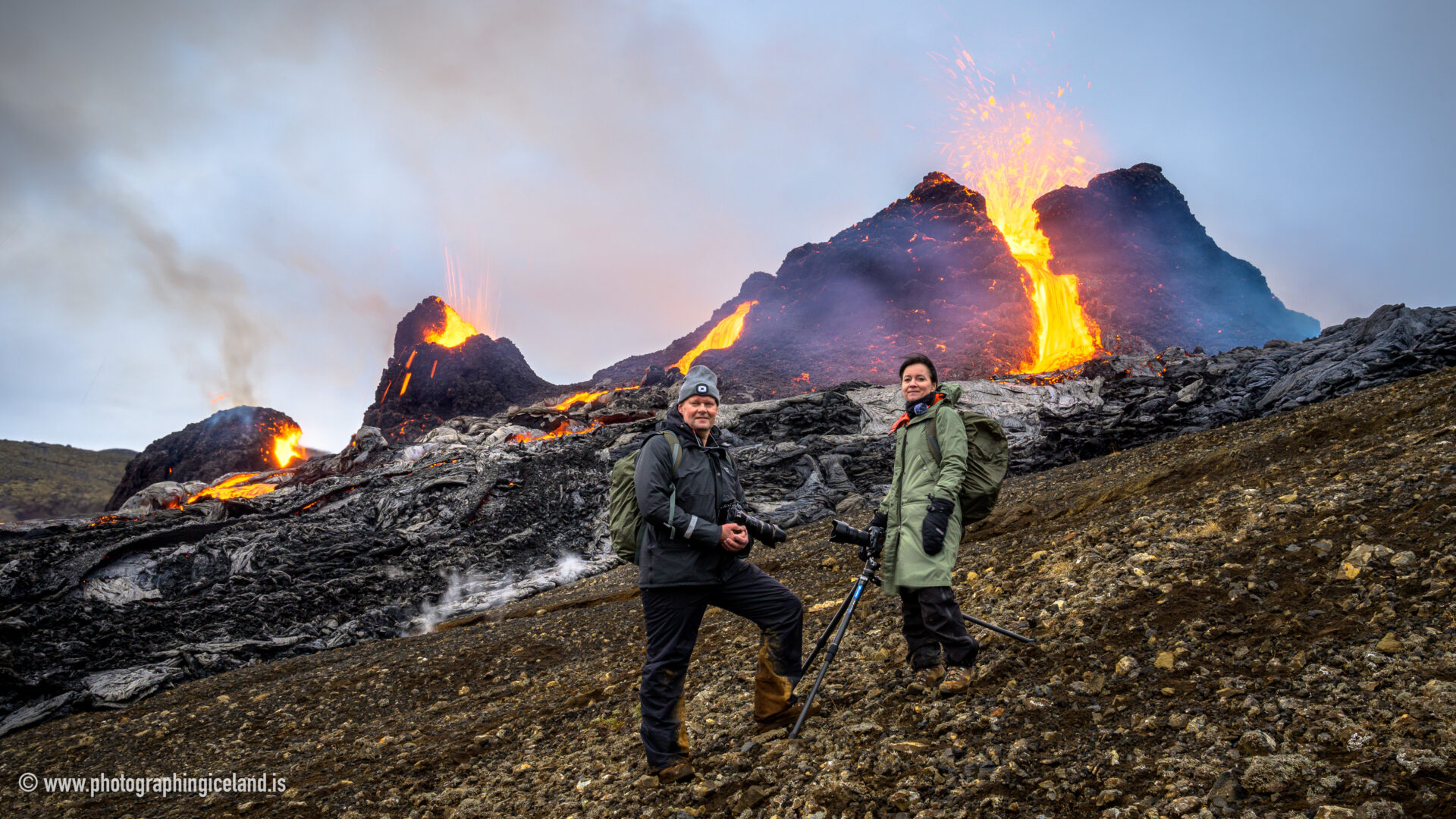 Photographing the Volcanic Eruption in Iceland Photographing Iceland