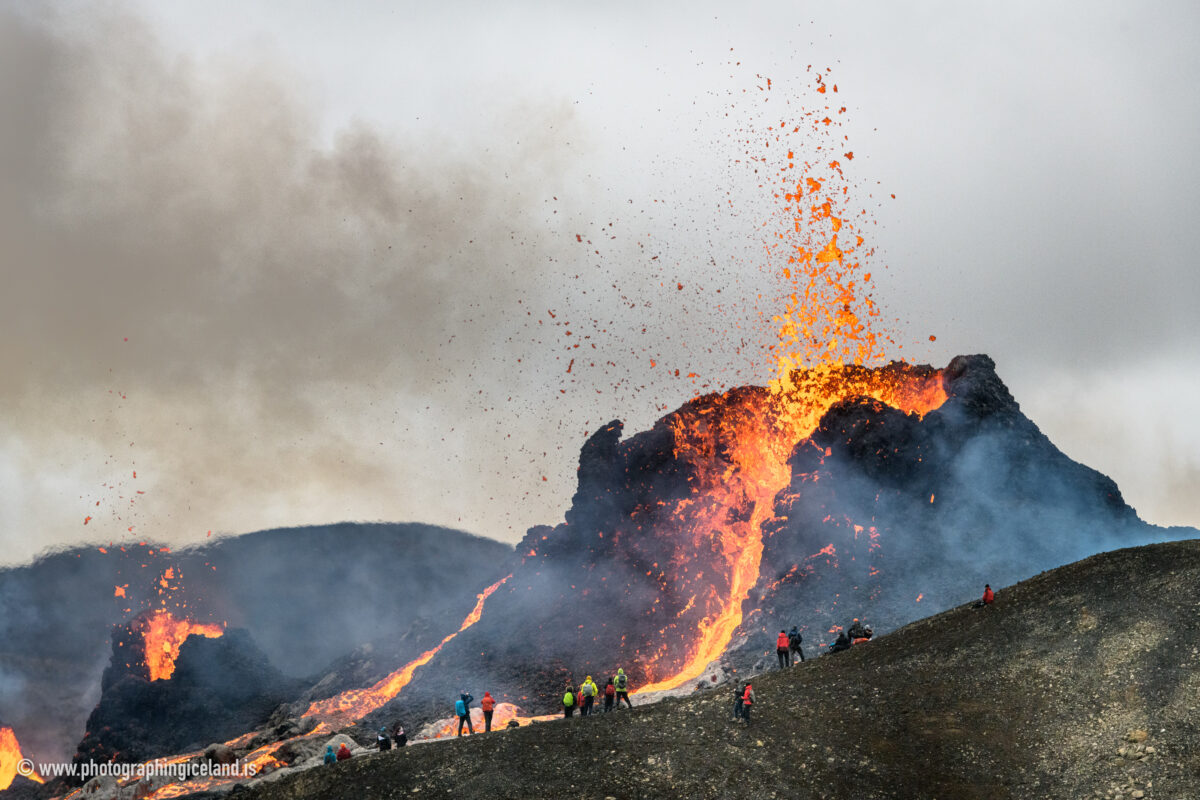 Photographing the Volcanic Eruption in Iceland - Photographing Iceland