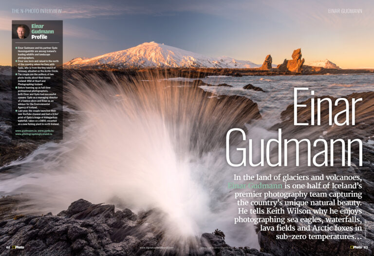 Interview feature in the N-Photo magazine about our photography
